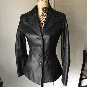 *CLOSET CLEAN OUT!* XS Genuine Leather Jacket